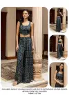 SET0191 Ladies Navy Blue Cotton Printed Cord Set Wholesalers In Surat